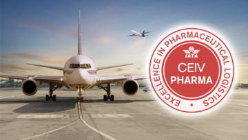 Amerijet is CEIV Certified Air Carrier for Pharmaceuticals and Biologics